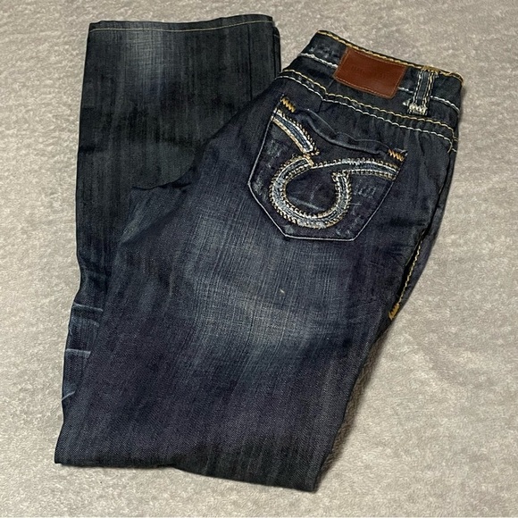 Big Star vintage collection Vegas jeans size 29 dark wash distressed - Picture 2 of 12